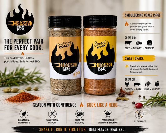 Hearth Heroes BBQ Classic & Sweet Duo